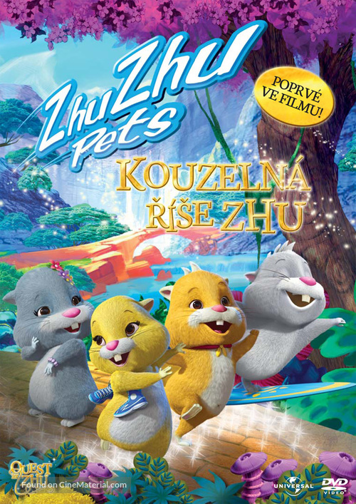 Quest for Zhu - Czech DVD movie cover