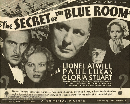 Secret of the Blue Room - poster