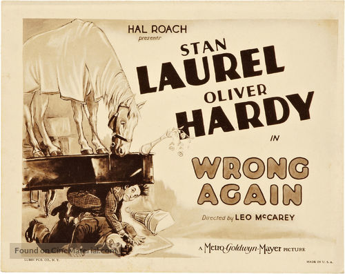 Wrong Again - Movie Poster