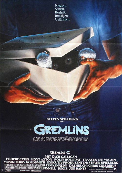 Gremlins - German Movie Poster