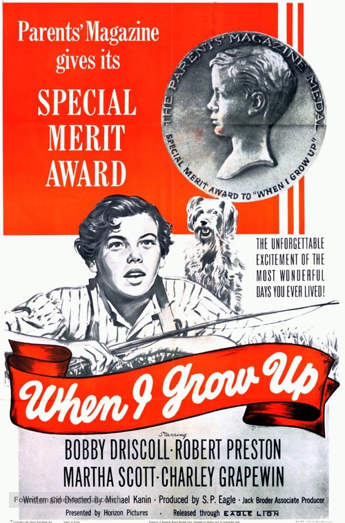 When I Grow Up - Movie Poster