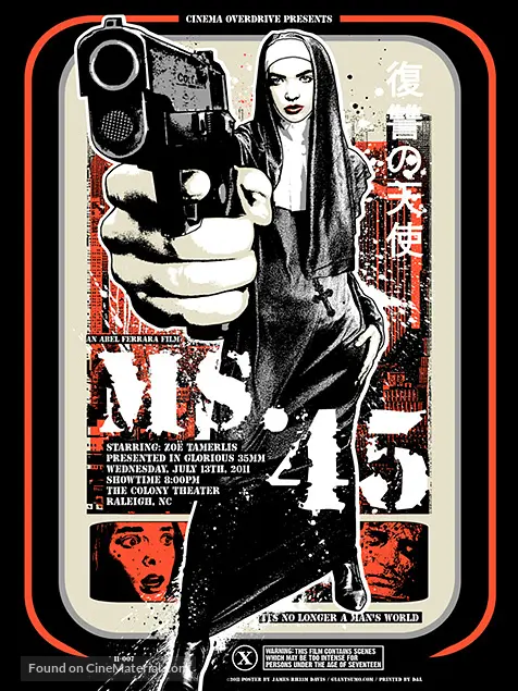 Ms. 45 - Movie Poster