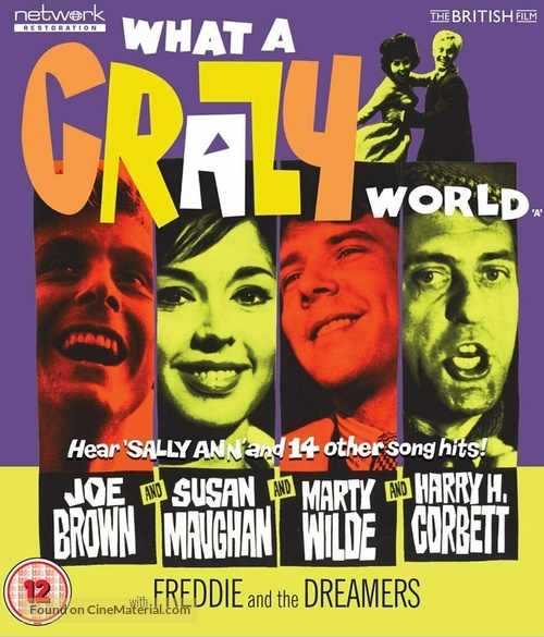 What a Crazy World - British Blu-Ray movie cover