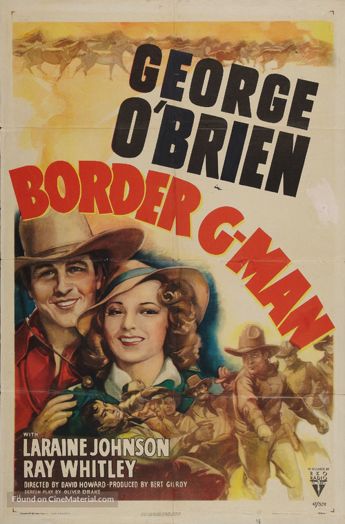 Border G-Man - Re-release movie poster