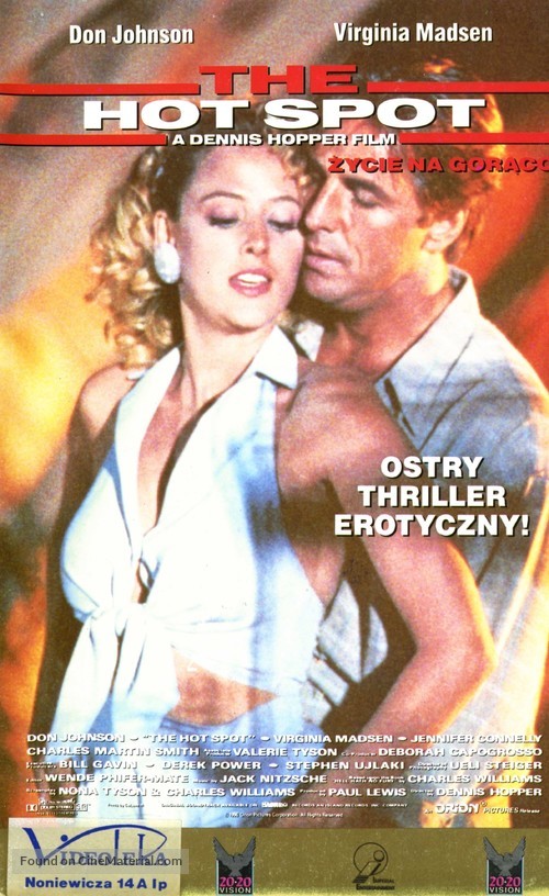 The Hot Spot - Polish VHS movie cover