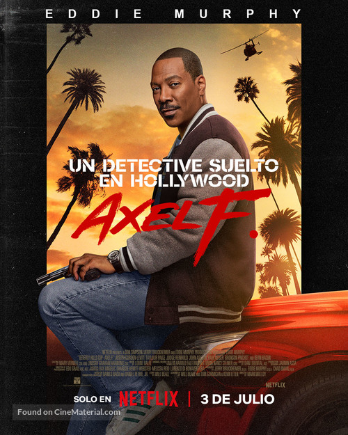 Beverly Hills Cop: Axel F - Argentinian Movie Poster