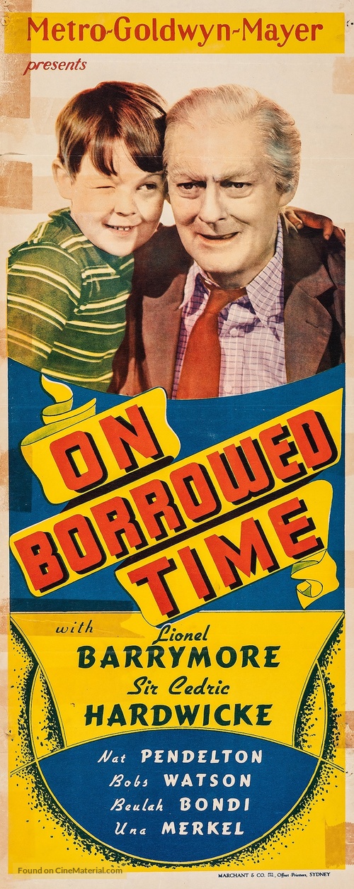 On Borrowed Time - Australian Movie Poster