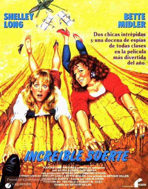 Outrageous Fortune - Spanish Movie Poster
