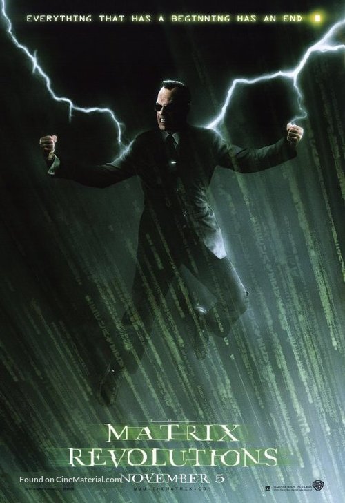 The Matrix Revolutions - Movie Poster
