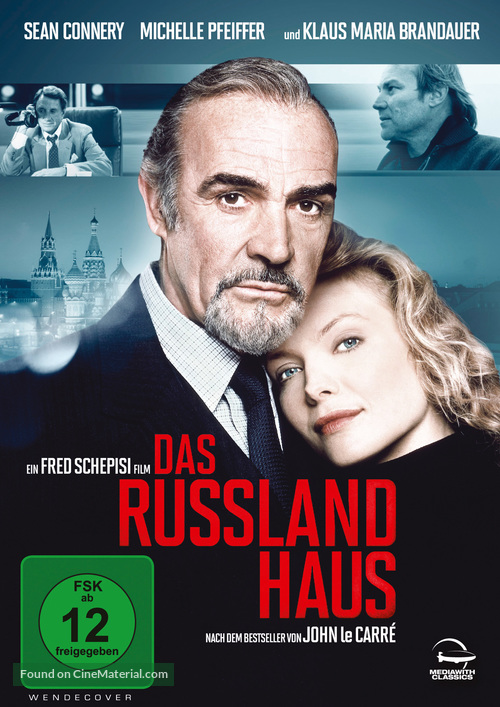 The Russia House - German DVD movie cover