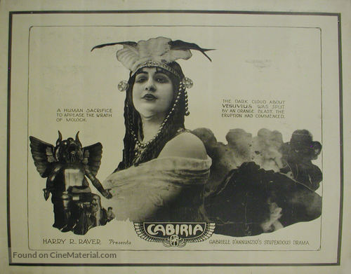 Cabiria - Movie Poster