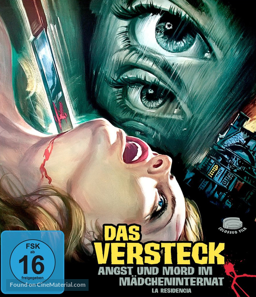 La residencia - German Blu-Ray movie cover