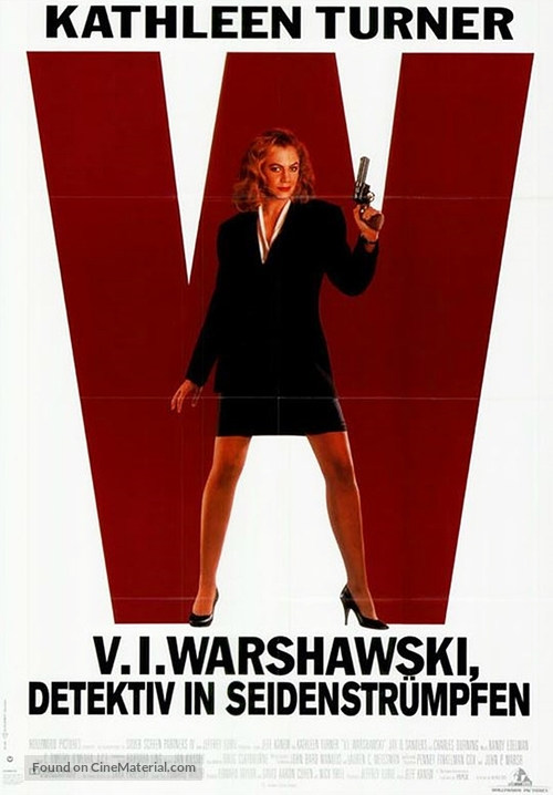 V.I. Warshawski - German Movie Poster