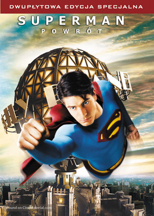 Superman Returns - Polish DVD movie cover