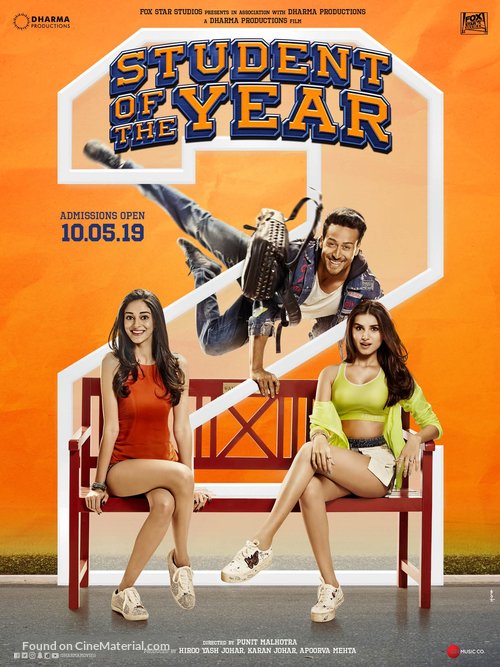 Student of the Year 2 - Indian Movie Poster