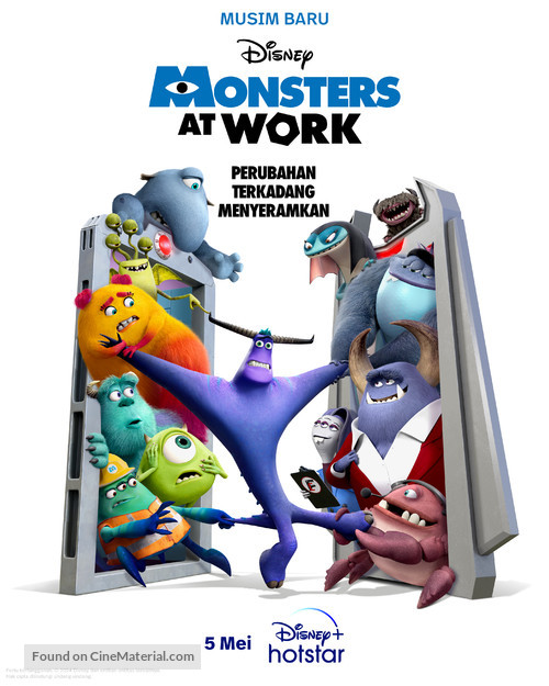 &quot;Monsters at Work&quot; - Indonesian Movie Poster