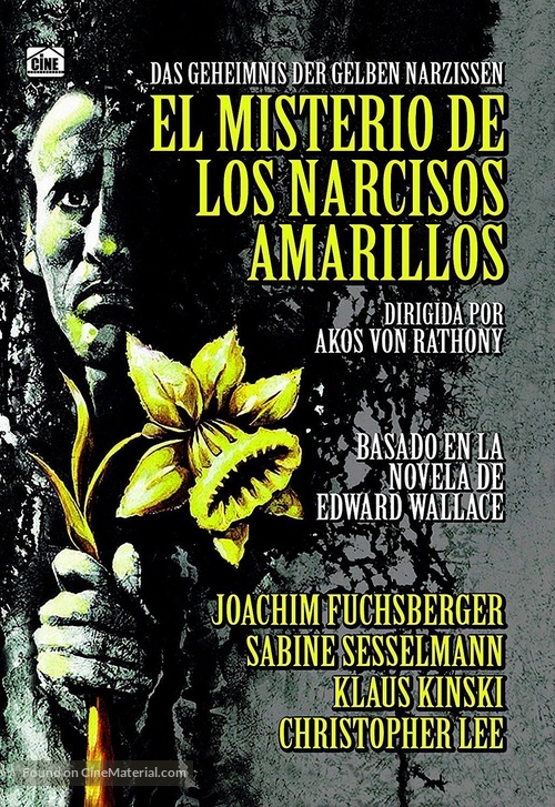 Das Geheimnis der gelben Narzissen - Spanish DVD movie cover