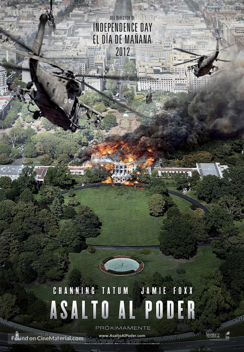 White House Down - Spanish Movie Poster