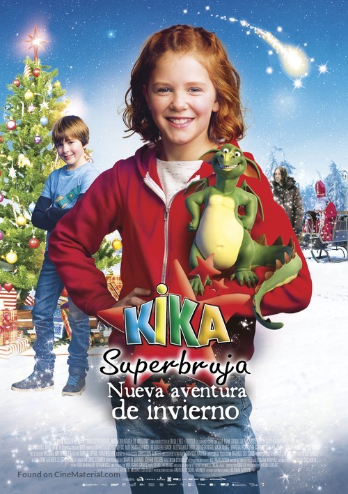 Hexe Lillis eingesacktes Weihnachtsfest - Spanish Movie Poster