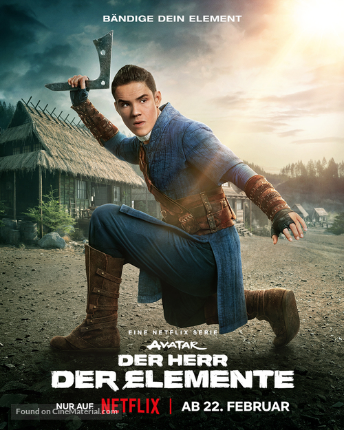 &quot;Avatar: The Last Airbender&quot; - Danish Movie Poster