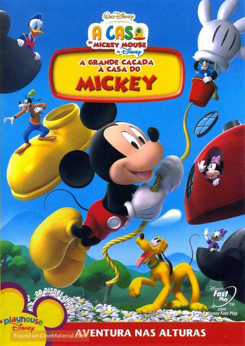 Mickey&#039;s Great Clubhouse Hunt - Brazilian DVD movie cover