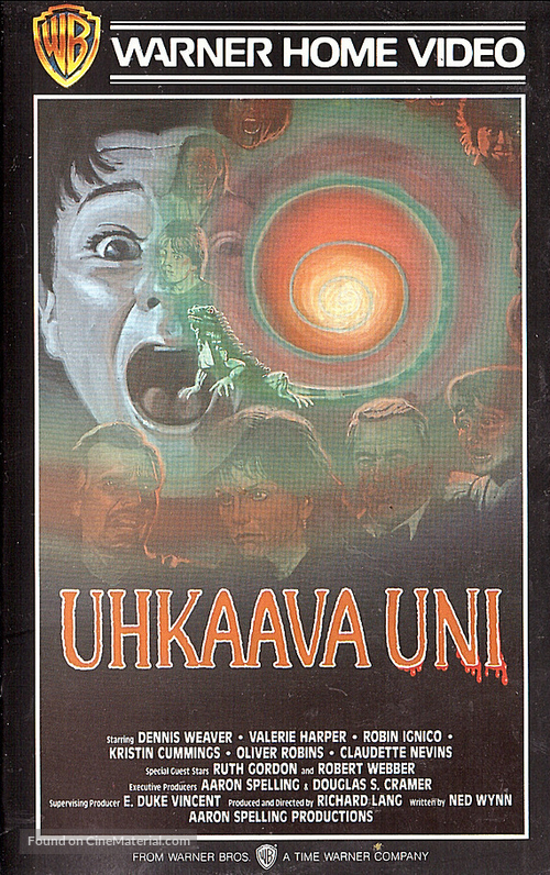 Don&#039;t Go to Sleep - Finnish VHS movie cover