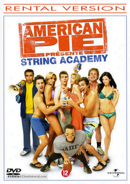 American Pie Presents: The Naked Mile - Belgian DVD movie cover