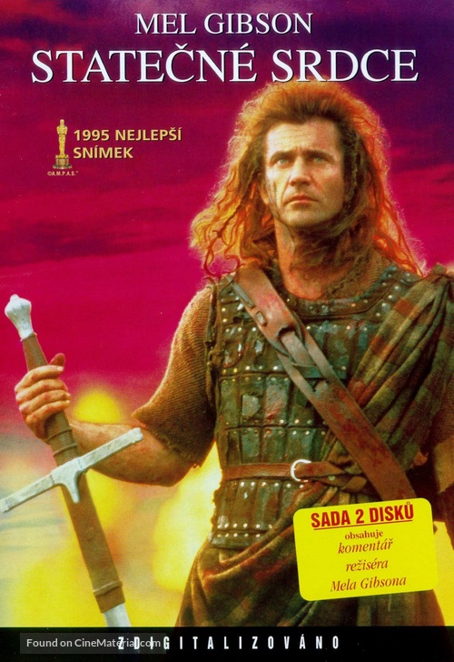 Braveheart - Czech DVD movie cover