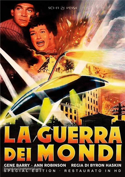 The War of the Worlds - Italian DVD movie cover