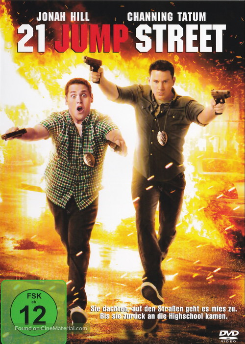 21 Jump Street - German DVD movie cover