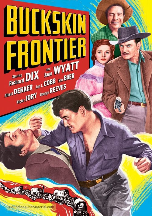 Buckskin Frontier - DVD movie cover