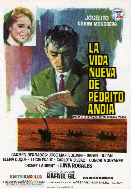 La vida nueva de Pedrito de And&iacute;a - Spanish Movie Poster