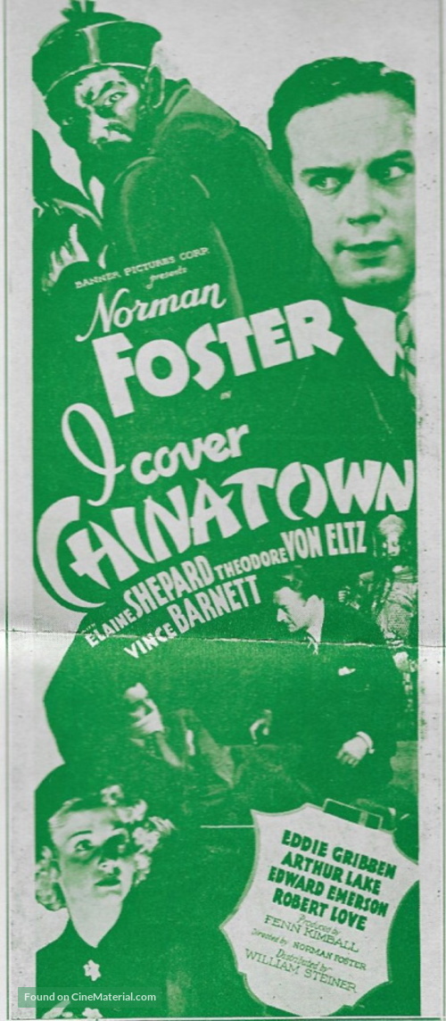 I Cover Chinatown - Movie Poster