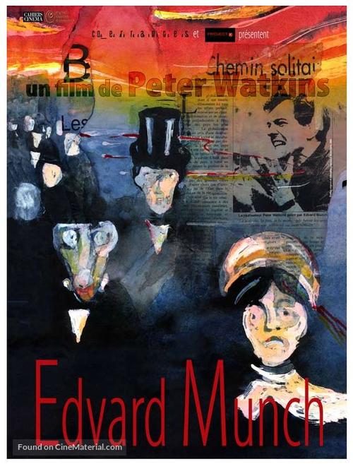 Edvard Munch - French Movie Poster