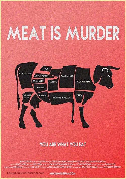 Meat Is Murder - British Movie Poster