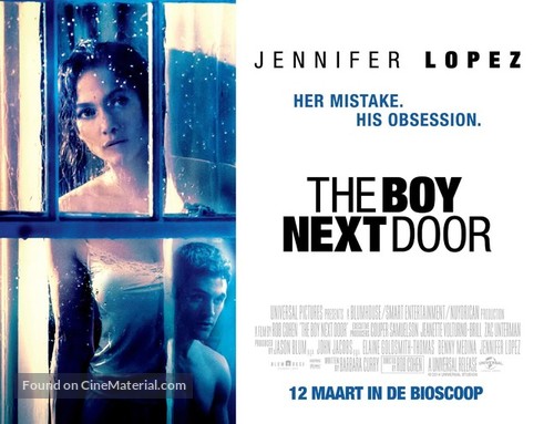 The Boy Next Door - Dutch Movie Poster