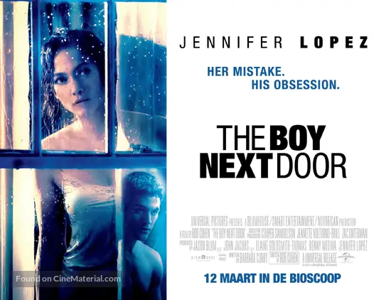 The Boy Next Door 2015 Dutch Movie Poster