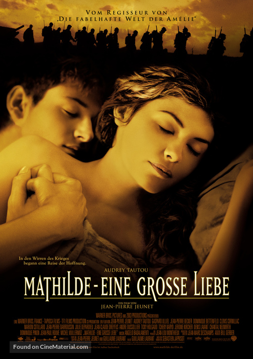 Un long dimanche de fian&ccedil;ailles - German Movie Poster