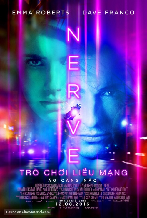 Nerve - Vietnamese Movie Poster