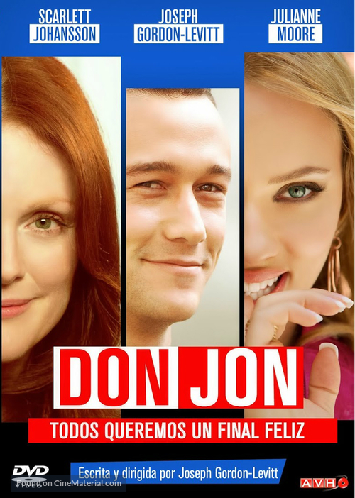 Don Jon - Mexican DVD movie cover