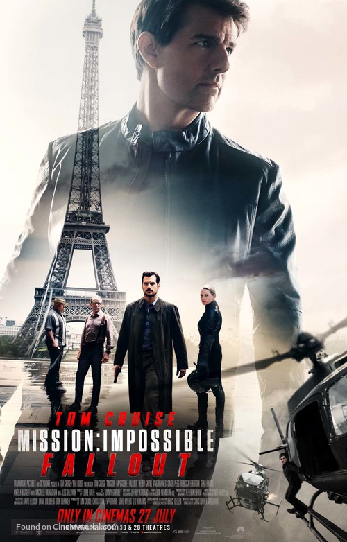 Mission: Impossible - Fallout - South African Movie Poster