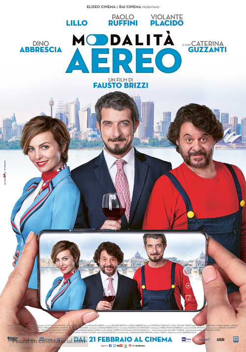 Modalit&agrave; aereo - Italian Movie Poster