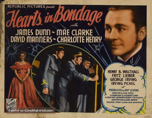 Hearts in Bondage - Movie Poster