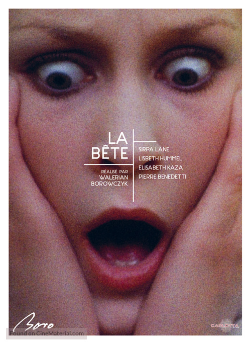 La b&ecirc;te - French Movie Cover
