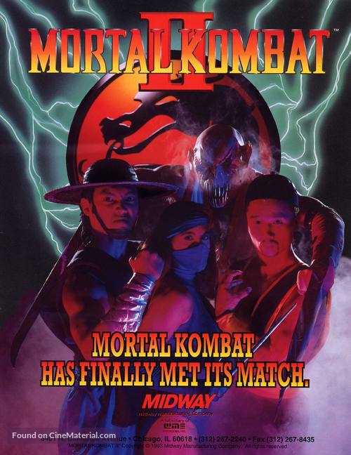 Mortal Kombat II - Movie Poster