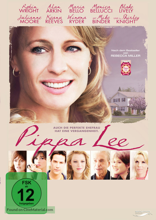 The Private Lives of Pippa Lee - German DVD movie cover