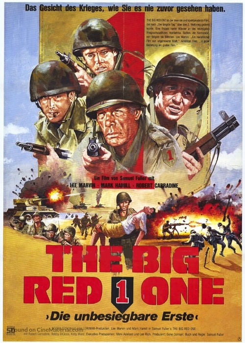 The Big Red One - German Movie Poster