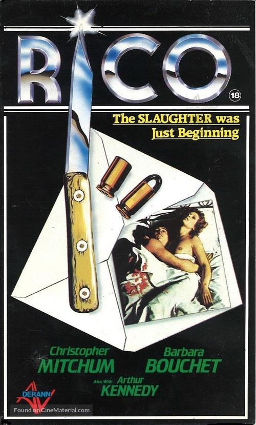 Ricco - British VHS movie cover
