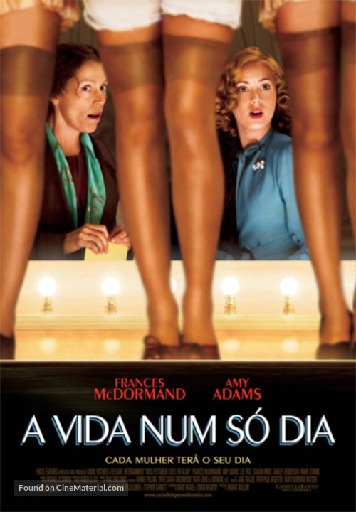 Miss Pettigrew Lives for a Day - Portuguese Movie Poster