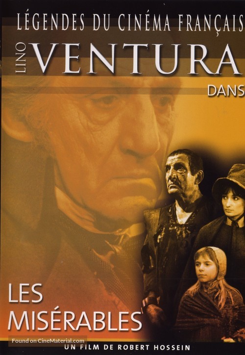 Les mis&eacute;rables - French DVD movie cover